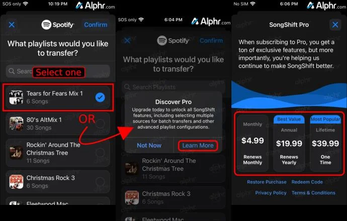Как да конвертирате плейлист от Spotify в Apple Music