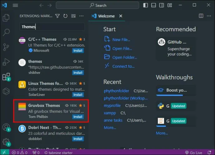 Най-добрите VS Code Light теми