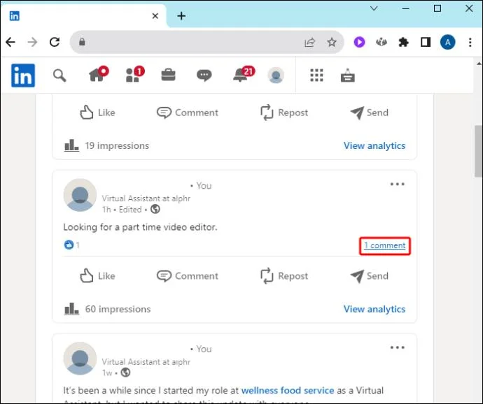Πώς να διαγράψετε μια ανάρτηση από το LinkedIn