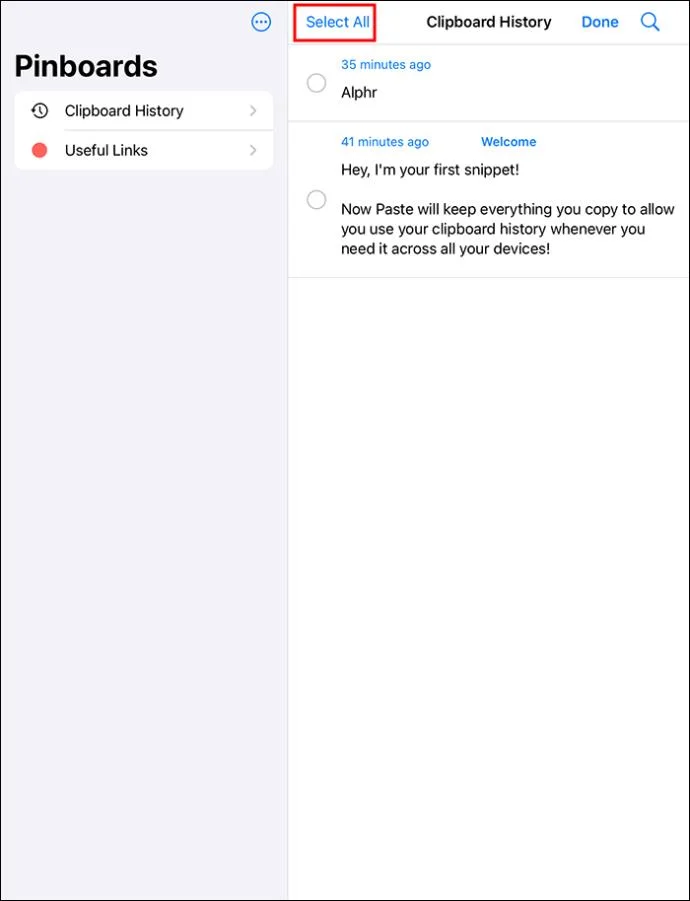 Как да изчистите клипборда на iPad