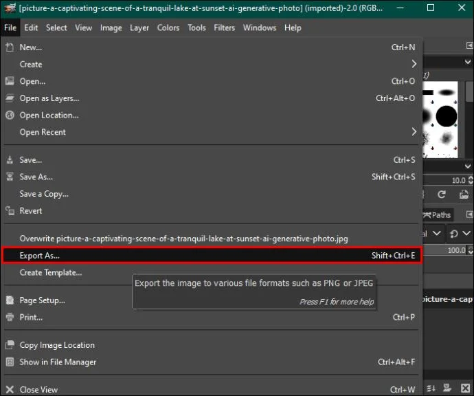 Πώς να αλλάξετε το μέγεθος μιας εικόνας στο GIMP