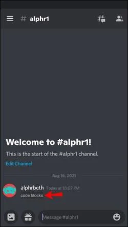 Πώς να χρησιμοποιήσετε μπλοκ κώδικα στο Discord