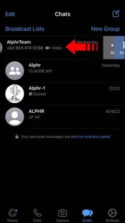 Как да скриете съобщения в WhatsApp