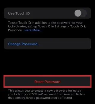 Как да защитите с парола Apple Notes