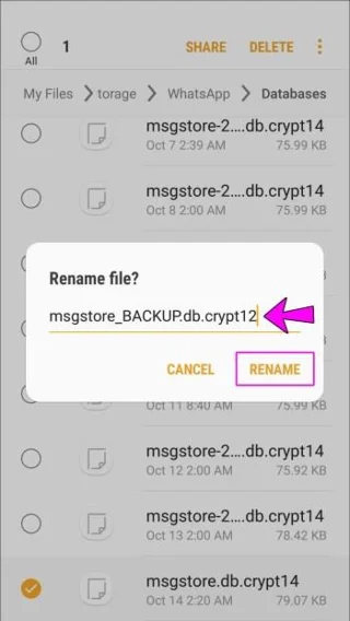 Как да възстановите изтритите съобщения в WhatsApp