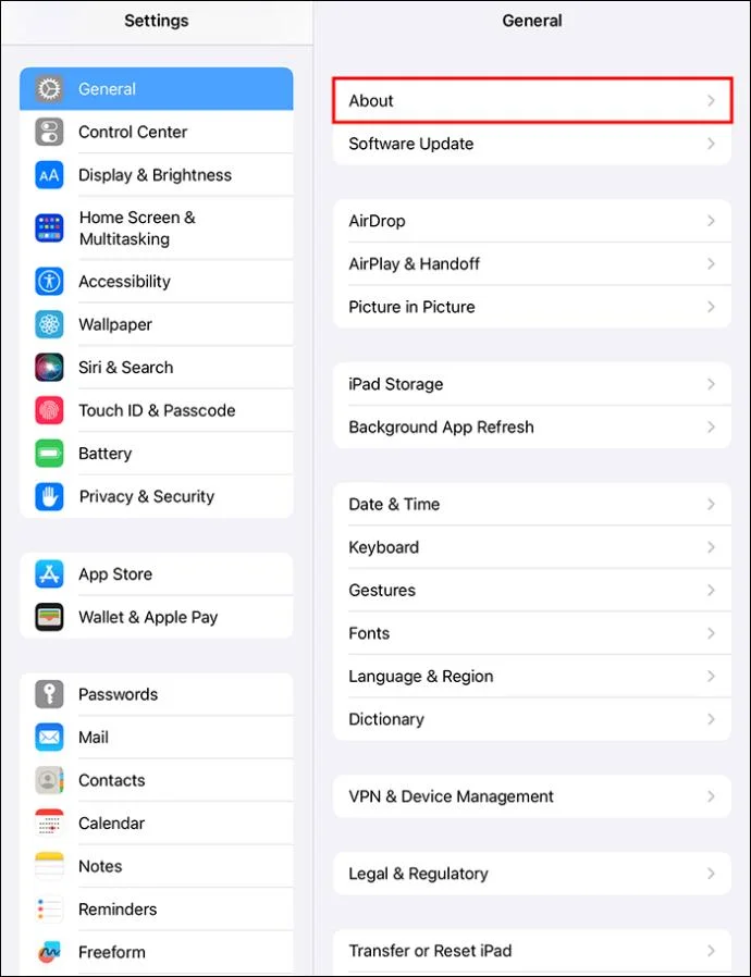 Как да намерите вашия MAC адрес на iPad