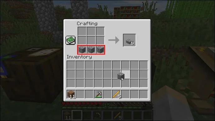 Minecraft: Как да си направим стойка за варене