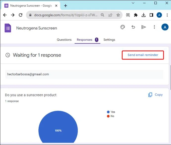 Φόρμες Google: Πώς να λαμβάνετε ειδοποιήσεις μέσω email