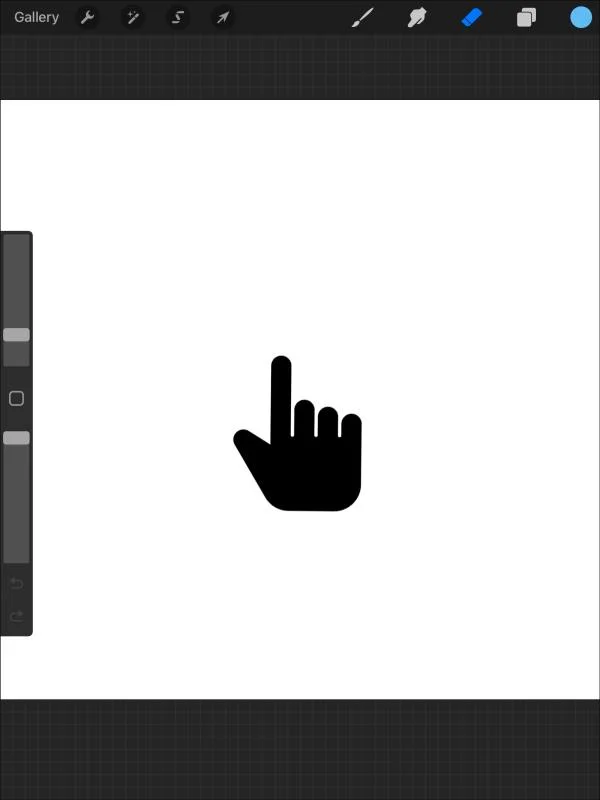 Kā lietot aizpildījuma krāsu Procreate