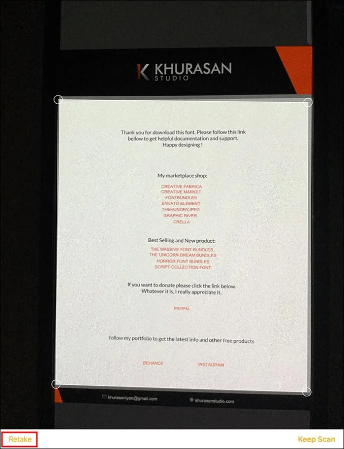 Πώς να σαρώσετε ένα έγγραφο σε PDF με τις σημειώσεις της Apple