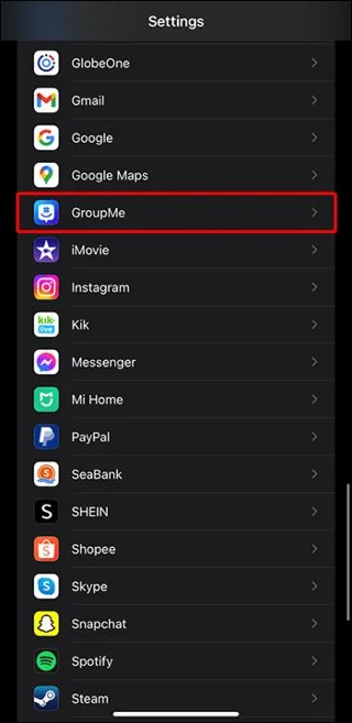 Как да коригирате групата GroupMe, която не се показва