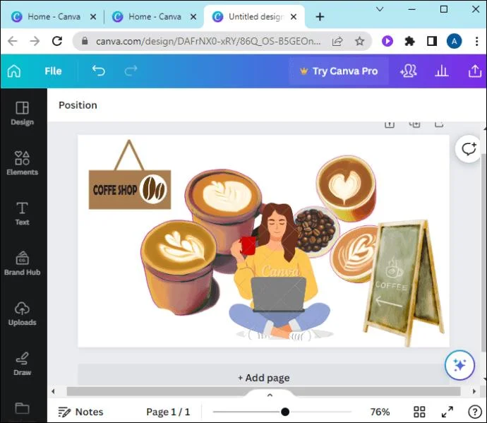 Πώς να φτιάξετε ένα κολάζ σε Canva