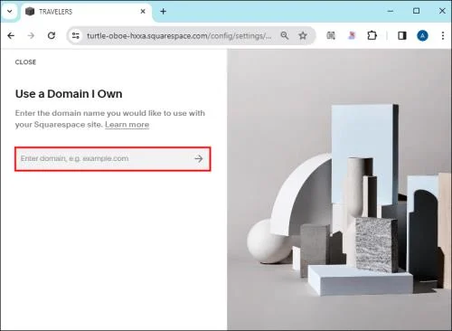 Как да промените името на уебсайт в Squarespace