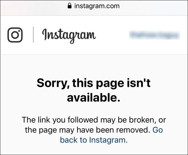 Как да намерите „Потребител не е намерен“ в Instagram