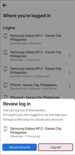 Πώς να αποσυνδεθείτε από το Facebook Messenger