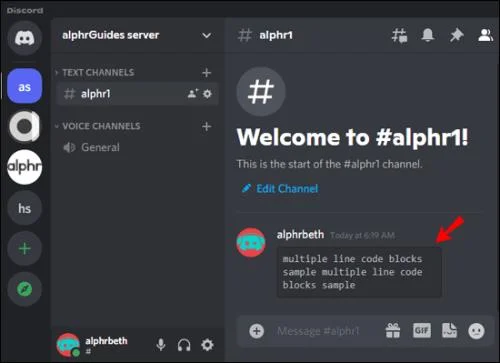 Πώς να χρησιμοποιήσετε μπλοκ κώδικα στο Discord