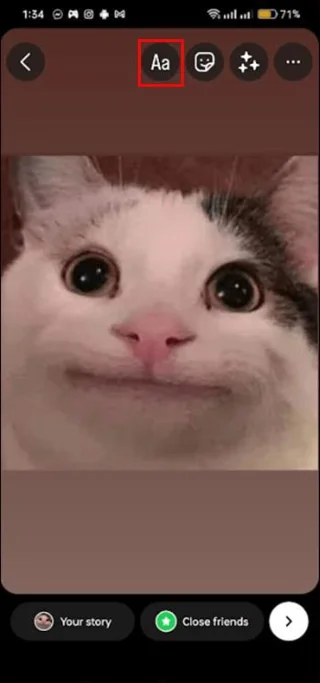 Как да промените шрифтовете в Instagram Stories