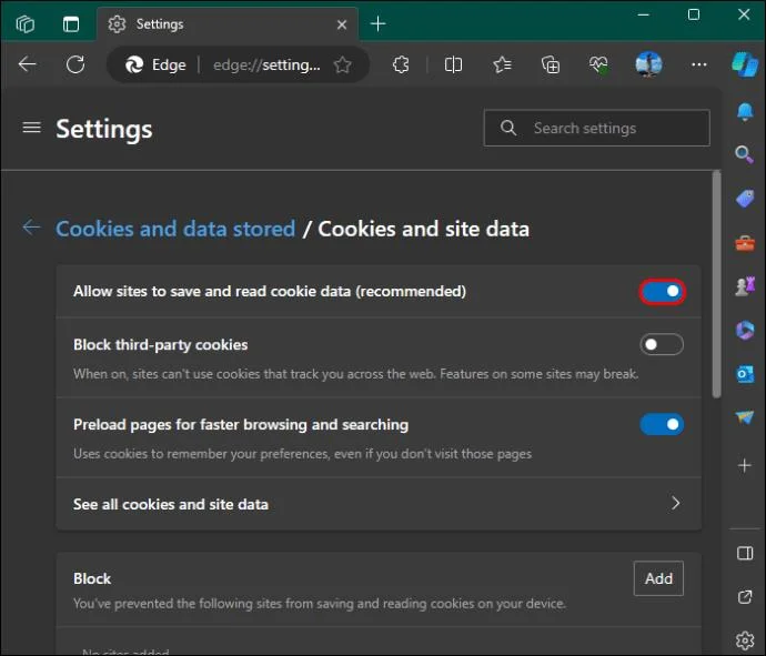 Πώς να ενεργοποιήσετε τα cookies