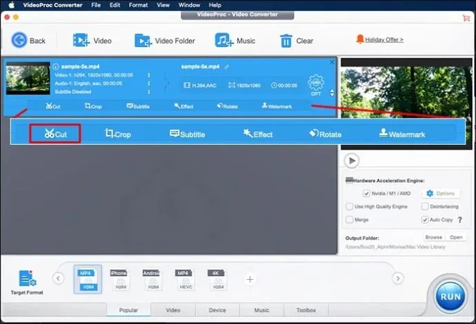 Πώς να κόψετε βίντεο σε VLC σε Mac