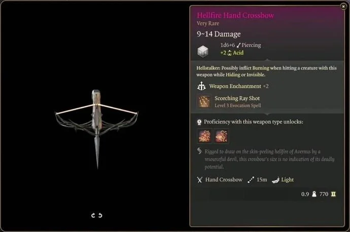 Τα καλύτερα όπλα Baldur'S Gate 3