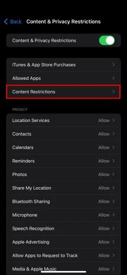 Κατανόηση του Γονικού Ελέγχου για το iPhone