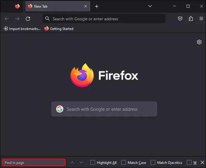 Как да търсите дума в страница в браузър