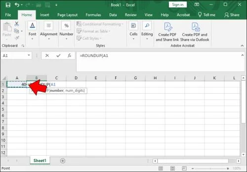 Как да закръглим в Excel