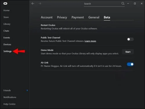Jak hrát hry Steam na Oculus Quest 2