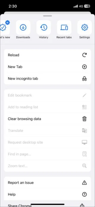 Как да изчистите бисквитките в Google Chrome