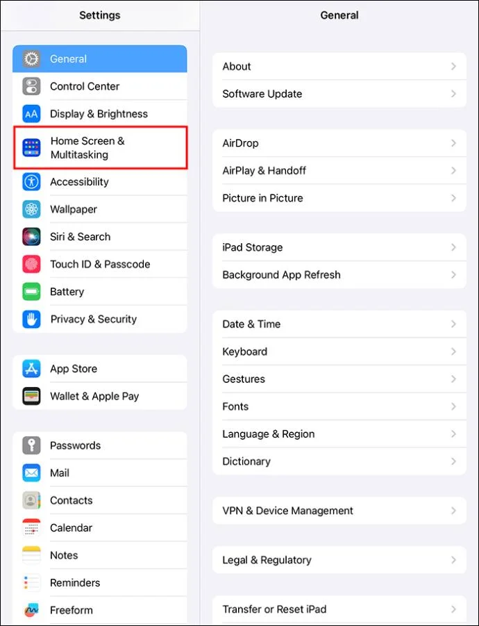 Τρόπος προβολής ανοιχτών εφαρμογών στο iPad