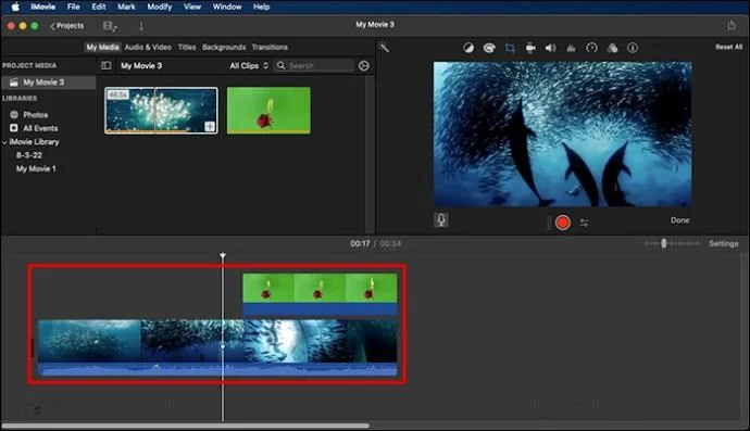 Πώς να αφαιρέσετε ένα φόντο στο IMovie