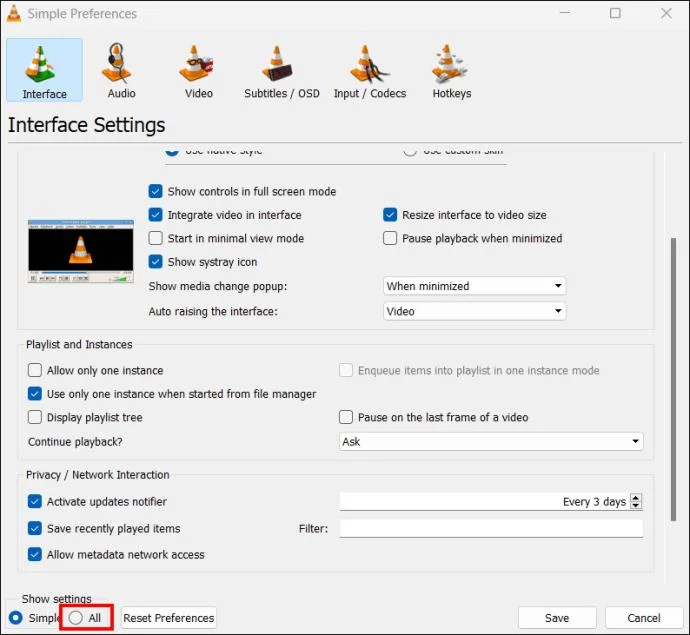 Как да коригирате VLC инсталация, която продължава да се срива