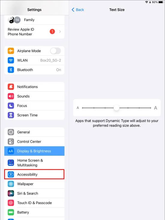 Как да промените размера на иконата на iPad