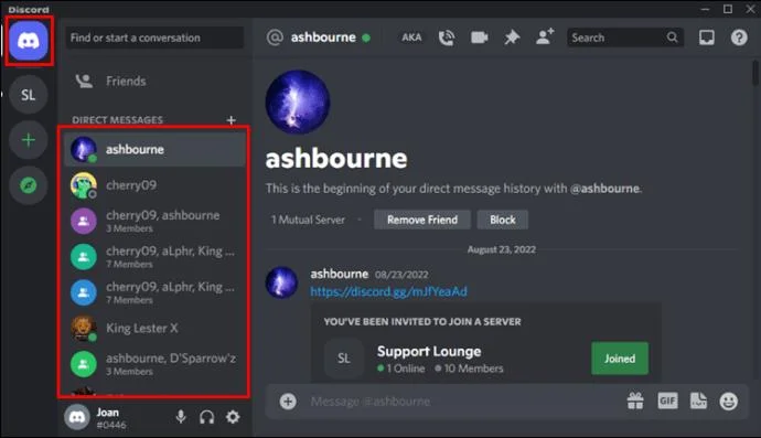 Hvernig á að eyða Discord DM úr tölvu eða fartæki