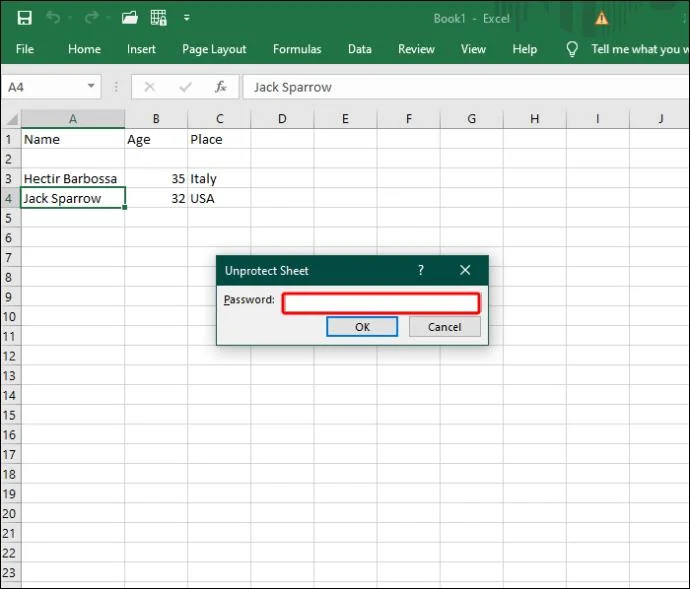 Как да заключите клетки в Excel