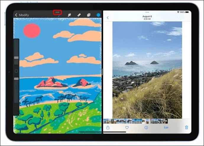 Как да използвате разделен екран на iPad