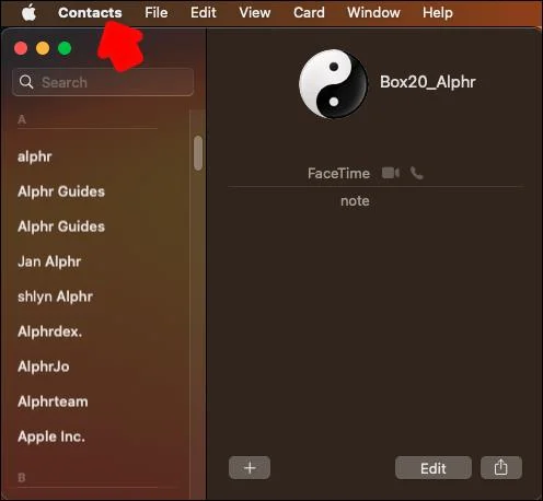 Как да коригирате контактите в IMessage, които не се показват на Mac
