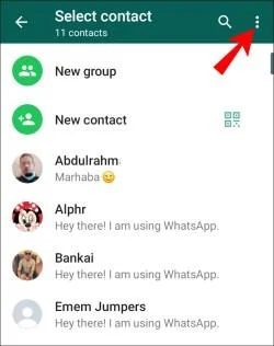 Πώς να διαγράψετε μια επαφή στο WhatsApp