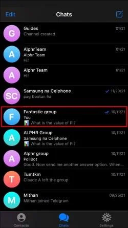 Как да използвате етикета спойлер в Telegram