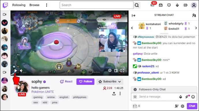 Как да изключите филтъра за чат в Twitch