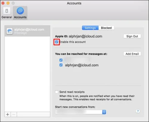 Как да коригирате IMessage, който не се синхронизира на Mac