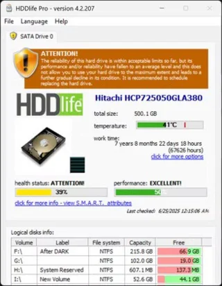 6 brezplačnih orodij, ki vam povedo, da bo vaš trdi disk kmalu odpovedal