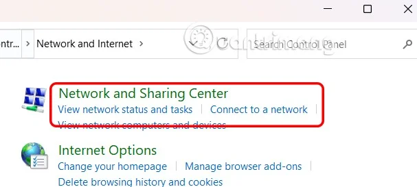 Sådan ændrer du netværksnavnet i Windows 11