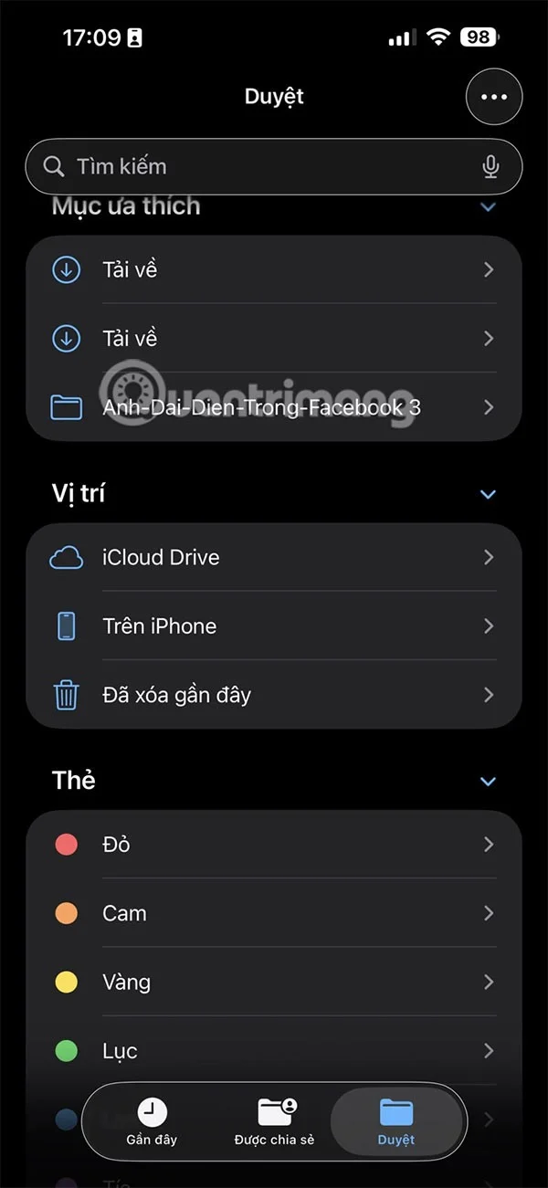 Как да промените цвета на папката в приложението за файлове на iPhone