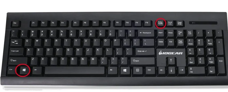 Načini za ustvarjanje posnetkov zaslona v računalnikih z operacijskim sistemom Windows