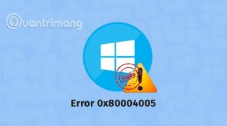 Jak opravit chybový kód 0x80004005