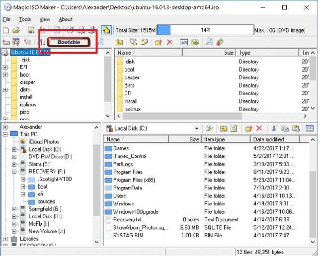 Kako preveriti, ali je bil zagonski USB-naprava uspešno ustvarjena?