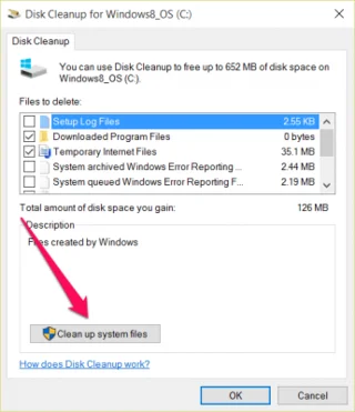 Vyčistěte složku WinSxS a uvolněte tak místo ve Windows