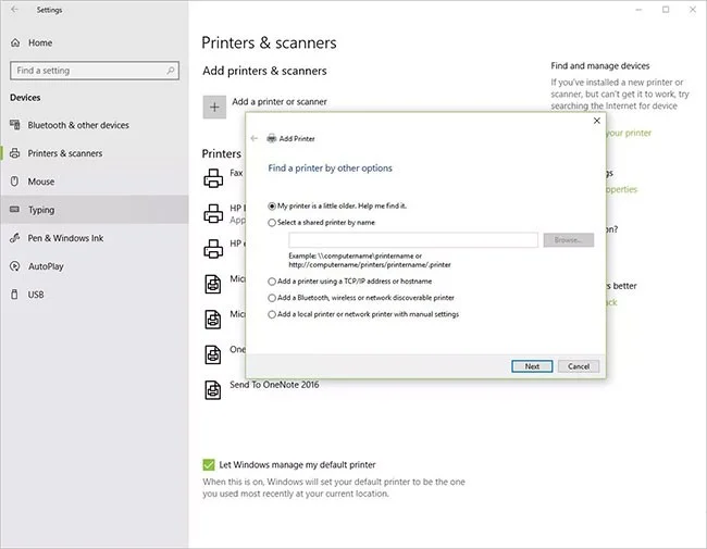 Kaip pridėti spausdintuvą prie „Windows 10“