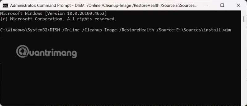 Navodila za uporabo DISM-a za odpravljanje napak v sistemu Windows 11